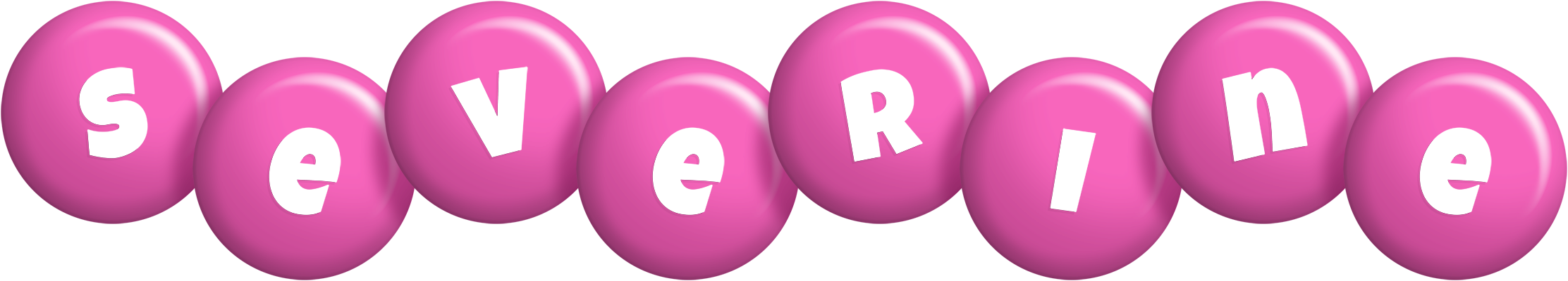 Severine candy-pink logo