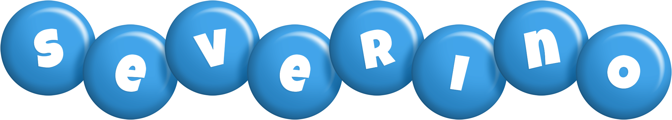 Severino candy-blue logo