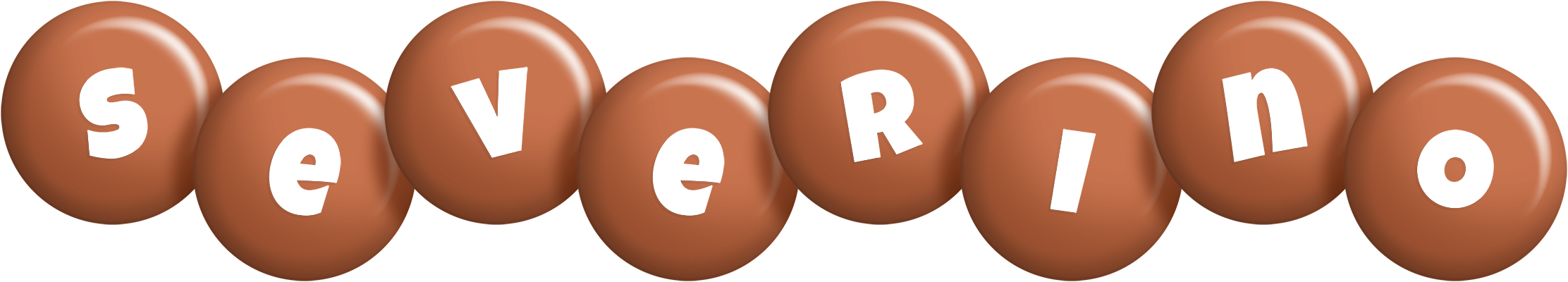 Severino candy-brown logo