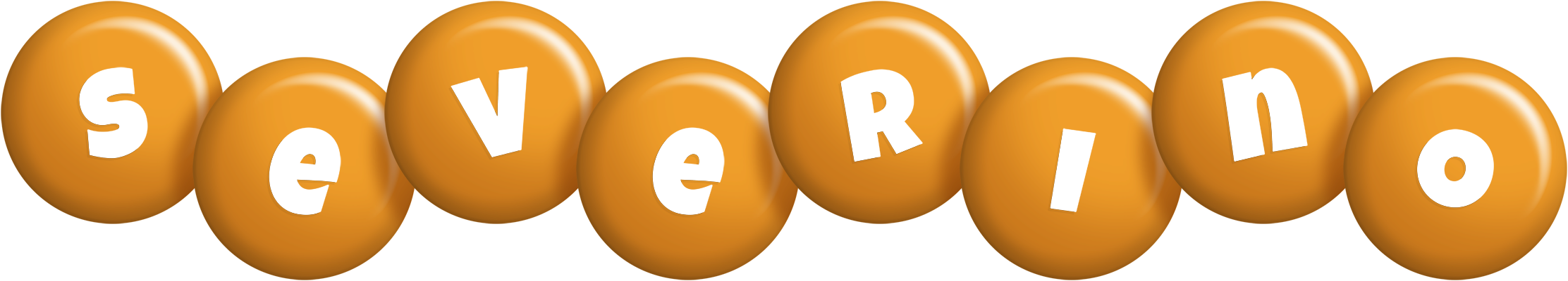 Severino candy-orange logo