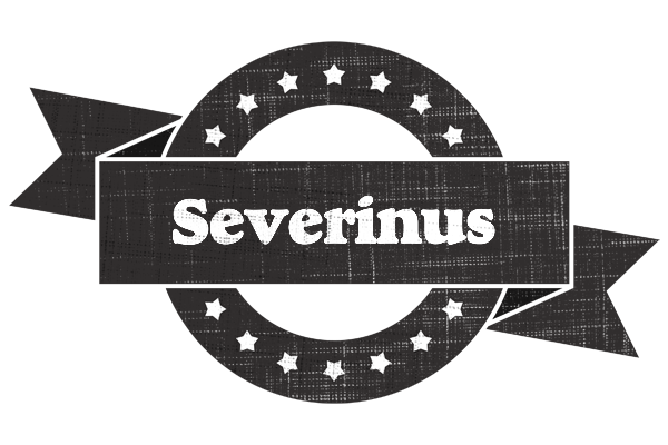 Severinus grunge logo