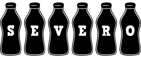 Severo bottle logo