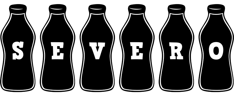 Severo bottle logo
