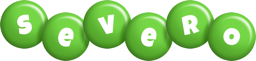 Severo candy-green logo