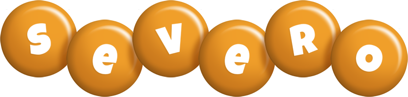 Severo candy-orange logo