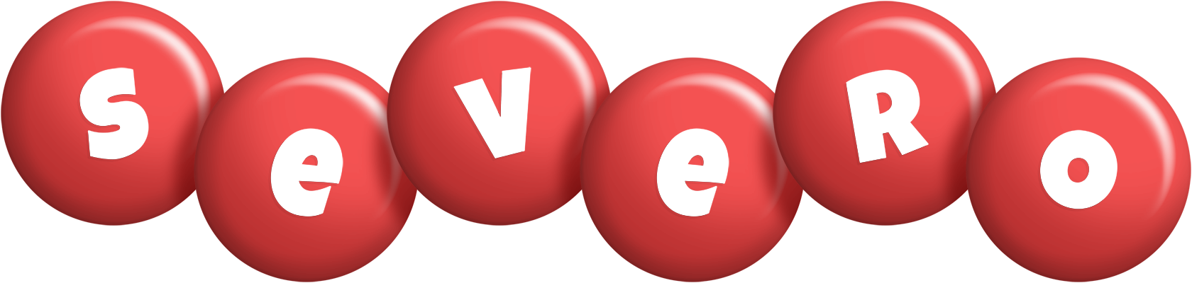 Severo candy-red logo