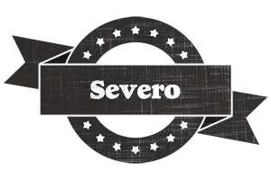 Severo grunge logo