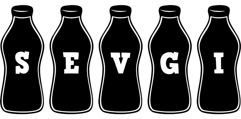 Sevgi bottle logo