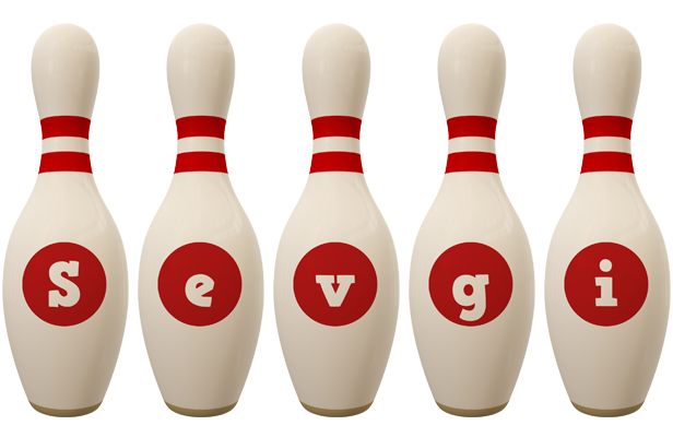 Sevgi bowling-pin logo
