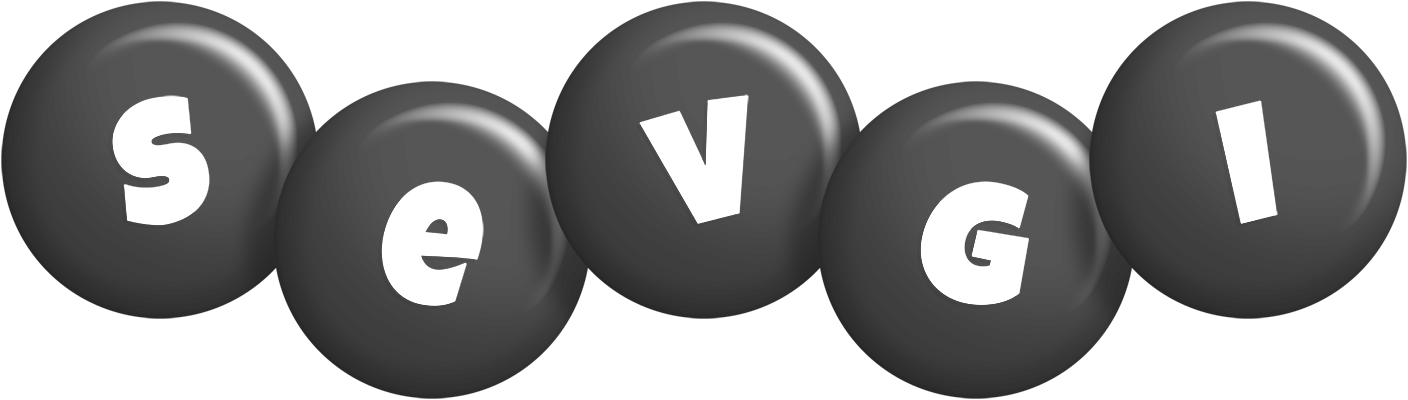 Sevgi candy-black logo