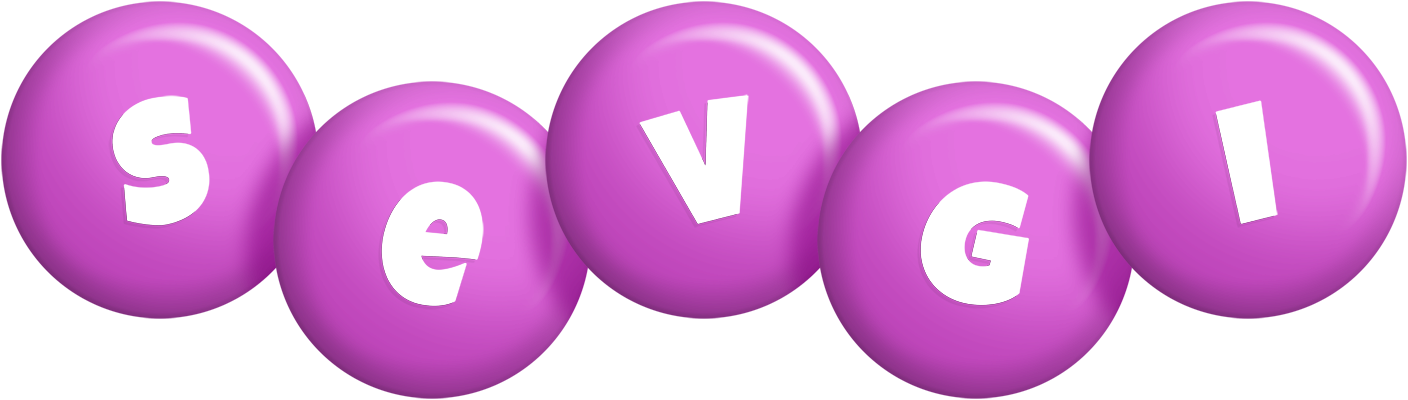 Sevgi candy-purple logo