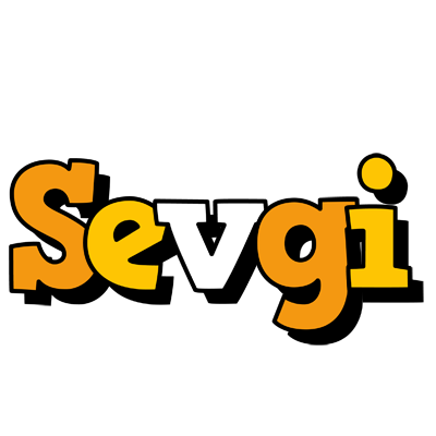 Sevgi cartoon logo