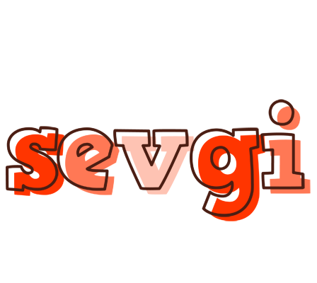 Sevgi paint logo