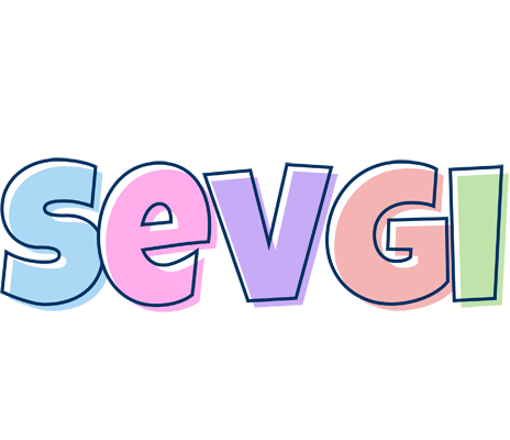 Sevgi pastel logo