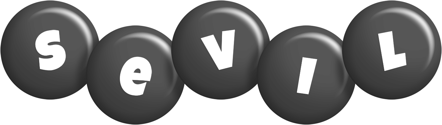 Sevil candy-black logo