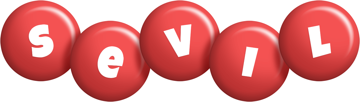 Sevil candy-red logo