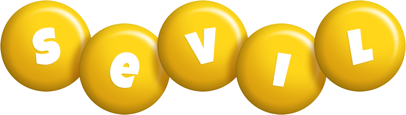 Sevil candy-yellow logo
