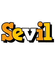 Sevil cartoon logo