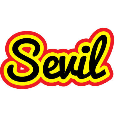 Sevil flaming logo