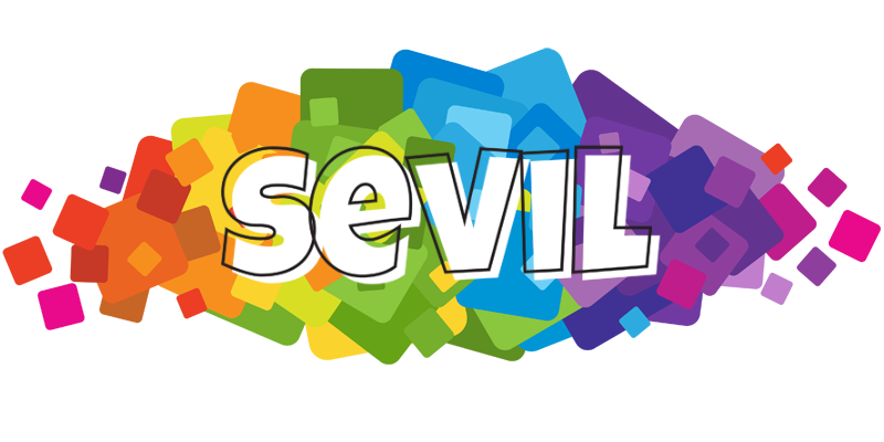 Sevil pixels logo