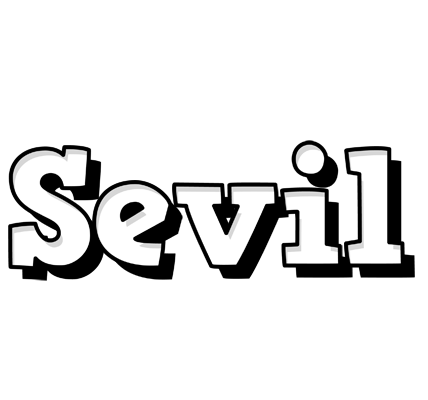Sevil snowing logo