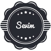 Sevim badge logo