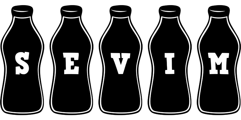 Sevim bottle logo