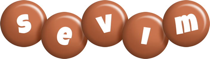 Sevim candy-brown logo