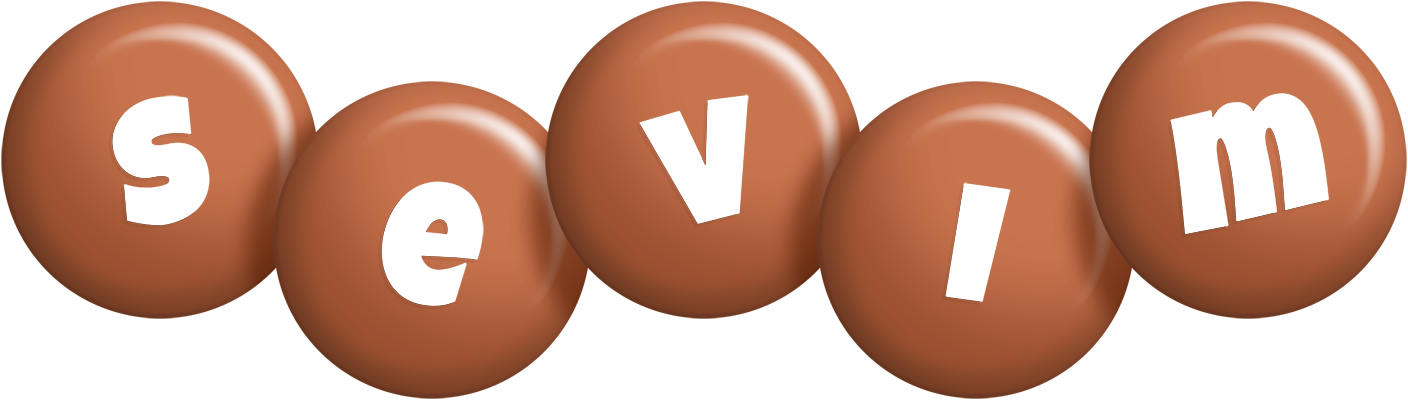 Sevim candy-brown logo
