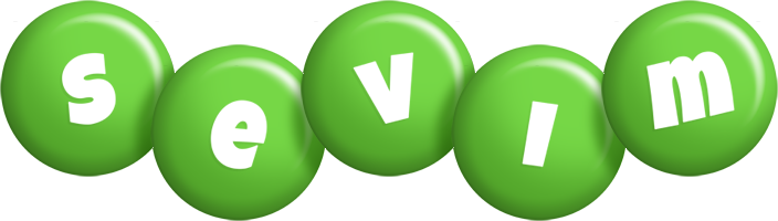 Sevim candy-green logo