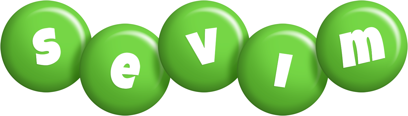 Sevim candy-green logo