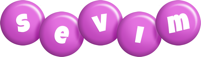 Sevim candy-purple logo