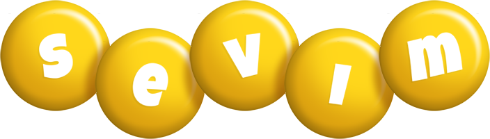 Sevim candy-yellow logo