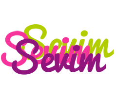 Sevim flowers logo