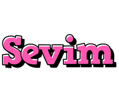 Sevim girlish logo