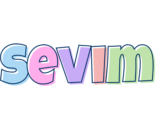 Sevim pastel logo