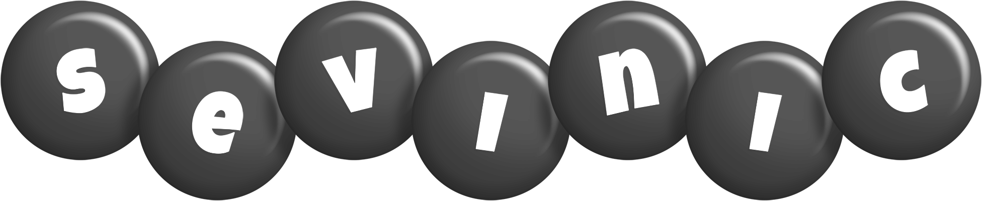 Sevinic candy-black logo