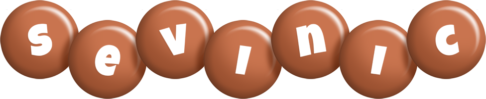 Sevinic candy-brown logo