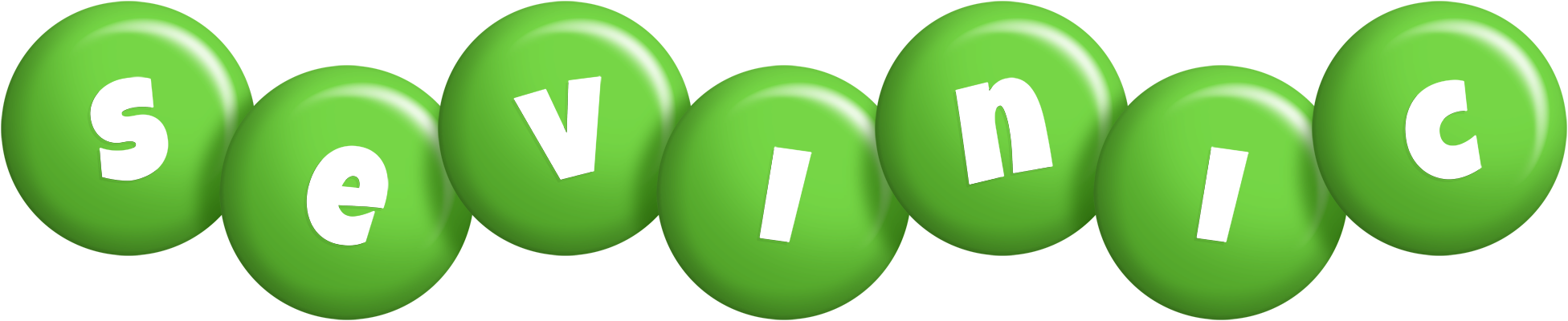 Sevinic candy-green logo