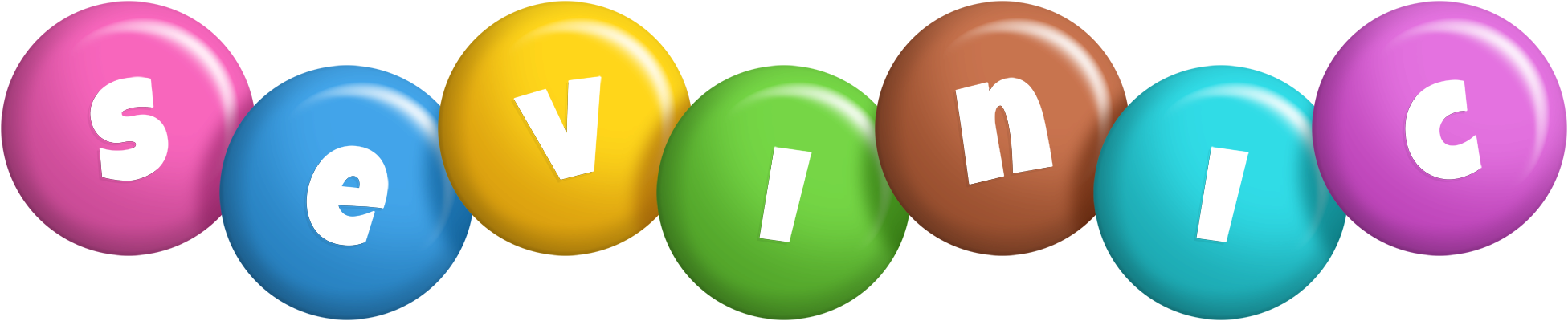Sevinic candy logo