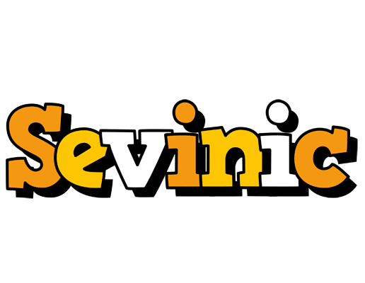 Sevinic cartoon logo