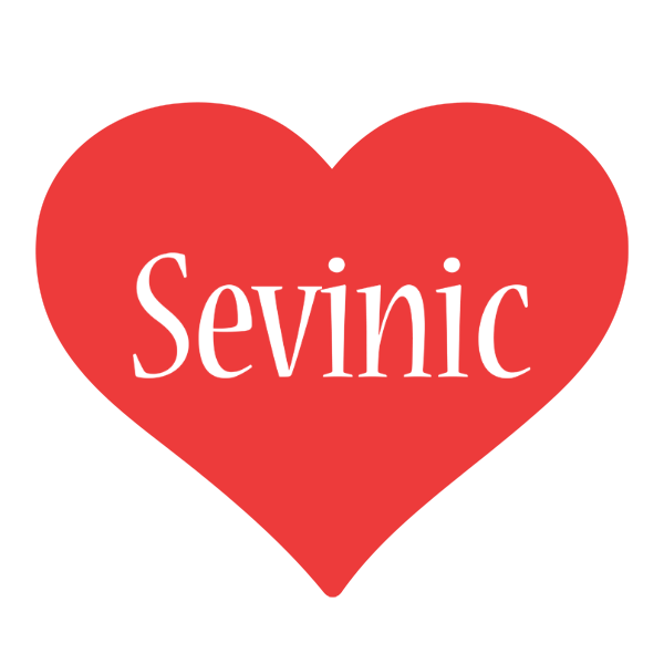 Sevinic love logo