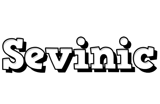 Sevinic snowing logo