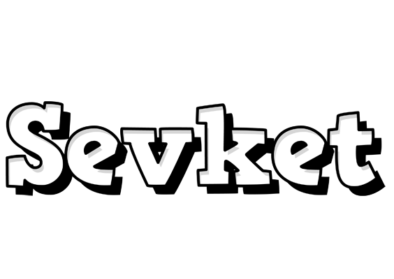 Sevket snowing logo