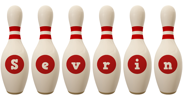 Sevrin bowling-pin logo