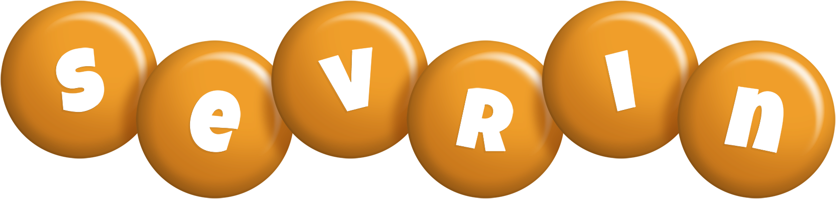 Sevrin candy-orange logo