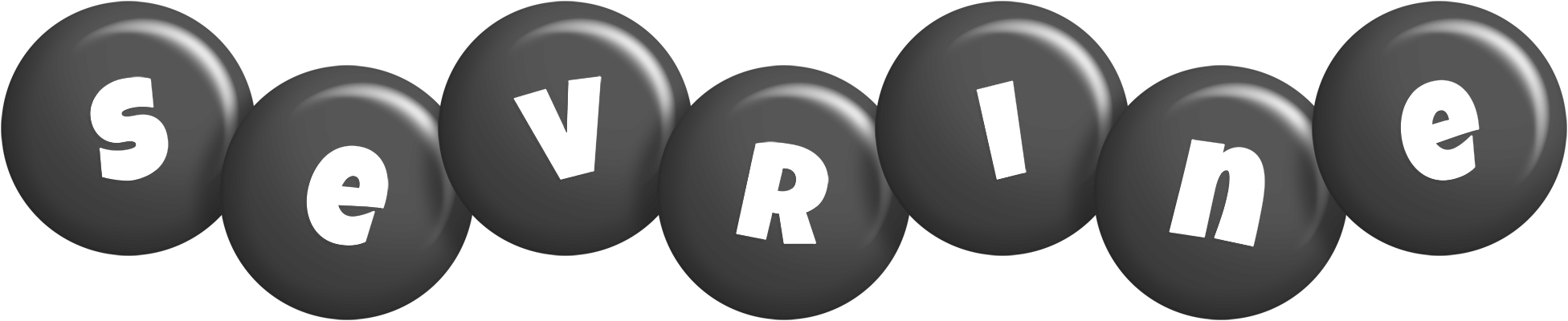 Sevrine candy-black logo