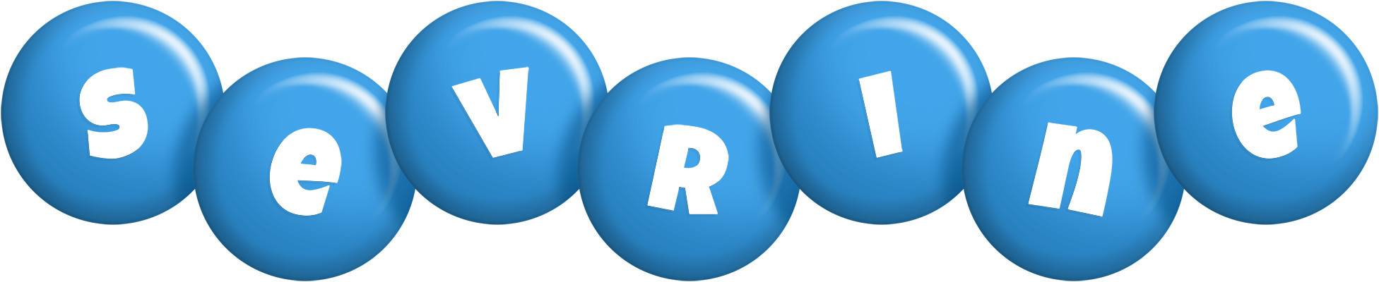 Sevrine candy-blue logo