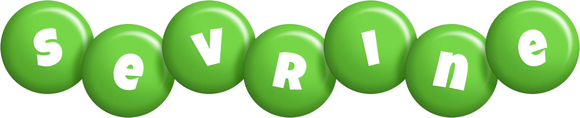 Sevrine candy-green logo