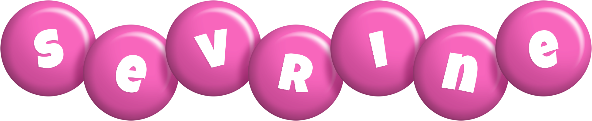 Sevrine candy-pink logo